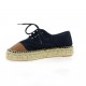 Pao Espadrille toile marine