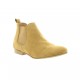 So send Boots cuir velours camel