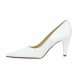 Elizabeth stuart Escarpins cuir blanc