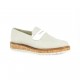 Exit Mocassins cuir python argent