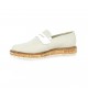 Exit Mocassins cuir python argent