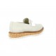 Exit Mocassins cuir python argent