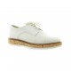 Exit Derby cuir python argent