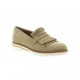 Exit Mocassins cuir velours camel