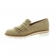 Exit Mocassins cuir velours camel