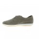 Pao Derby cuir velours gris