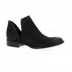 Pao Boots cuir nubuck noir