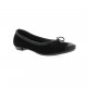 So send Ballerines cuir velours noir