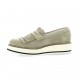 Exit Mocassins cuir velours taupe