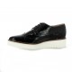 Pao Derby cuir vernis noir