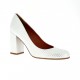 Elizabeth stuart Escarpins cuir serpent blanc