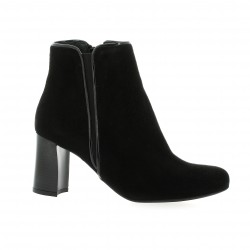 Vidi studio Boots cuir velours noir