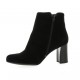 Vidi studio Boots cuir velours noir