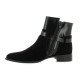 Vidi studio Boots cuir velours noir