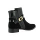 Vidi studio Boots cuir velours noir