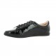 Exit Baskets cuir vernis noir