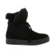 Exit Boots cuir velours noir