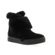 Exit Boots cuir velours noir