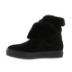 Exit Boots cuir velours noir