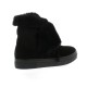 Exit Boots cuir velours noir