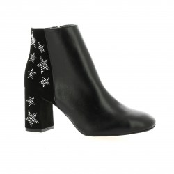 Exit Boots cuir noir