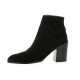 Elizabeth stuart Boots cuir velours noir