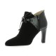 Brenda zaro Boots cuir velours noir