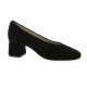 Brenda zaro Escarpins cuir velours noir