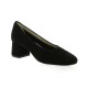 Brenda zaro Escarpins cuir velours noir