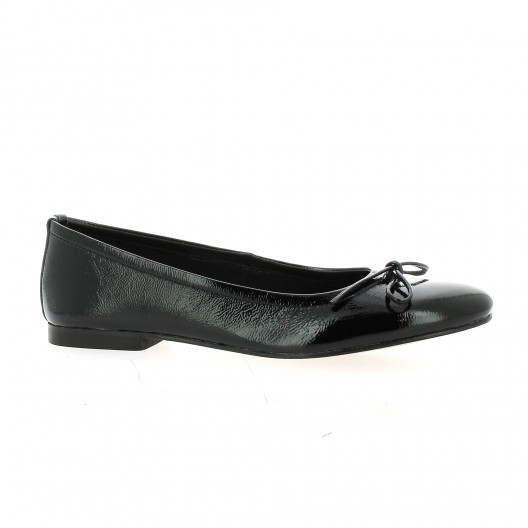 Elizabeth stuart Ballerines cuir vernis noir