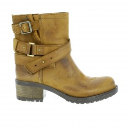 Boots cuir nubuck cuoio Pao