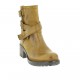 Boots cuir nubuck cuoio Pao