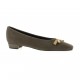 Elizabeth stuart Escarpins cuir velours taupe