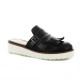 Pao Mules cuir noir