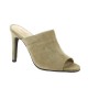 Vidi studio Nu pieds cuir velours taupe