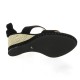 Vidi studio Nu pieds cuir velours noir