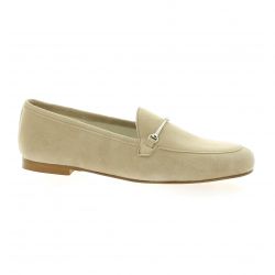 Elizabeth stuart Mocassins cuir velours sable