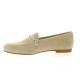 Elizabeth stuart Mocassins cuir velours sable