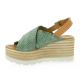 Elizabeth stuart Espadrille toile kaki