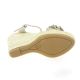 Pao Espadrille cuir velours taupe
