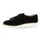 So send Derby cuir velours noir