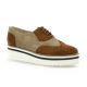 Vidi studio Derby cuir velours cognac