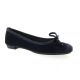 So send Ballerines cuir velours marine