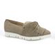 Alpe Mocassins cuir velours taupe