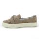 Alpe Mocassins cuir velours taupe