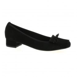 Elizabeth stuart Ballerines cuir velours noir