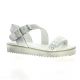 Pao Nu pieds cuir blanc