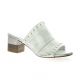 Pao Mules cuir blanc