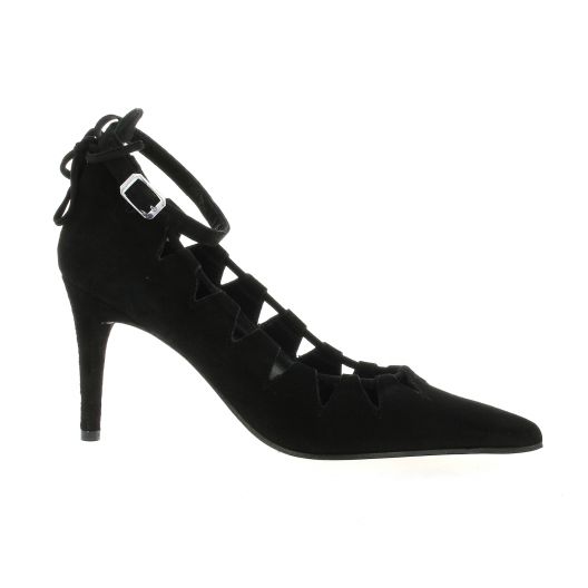 Elizabeth stuart Escarpins cuir velours noir