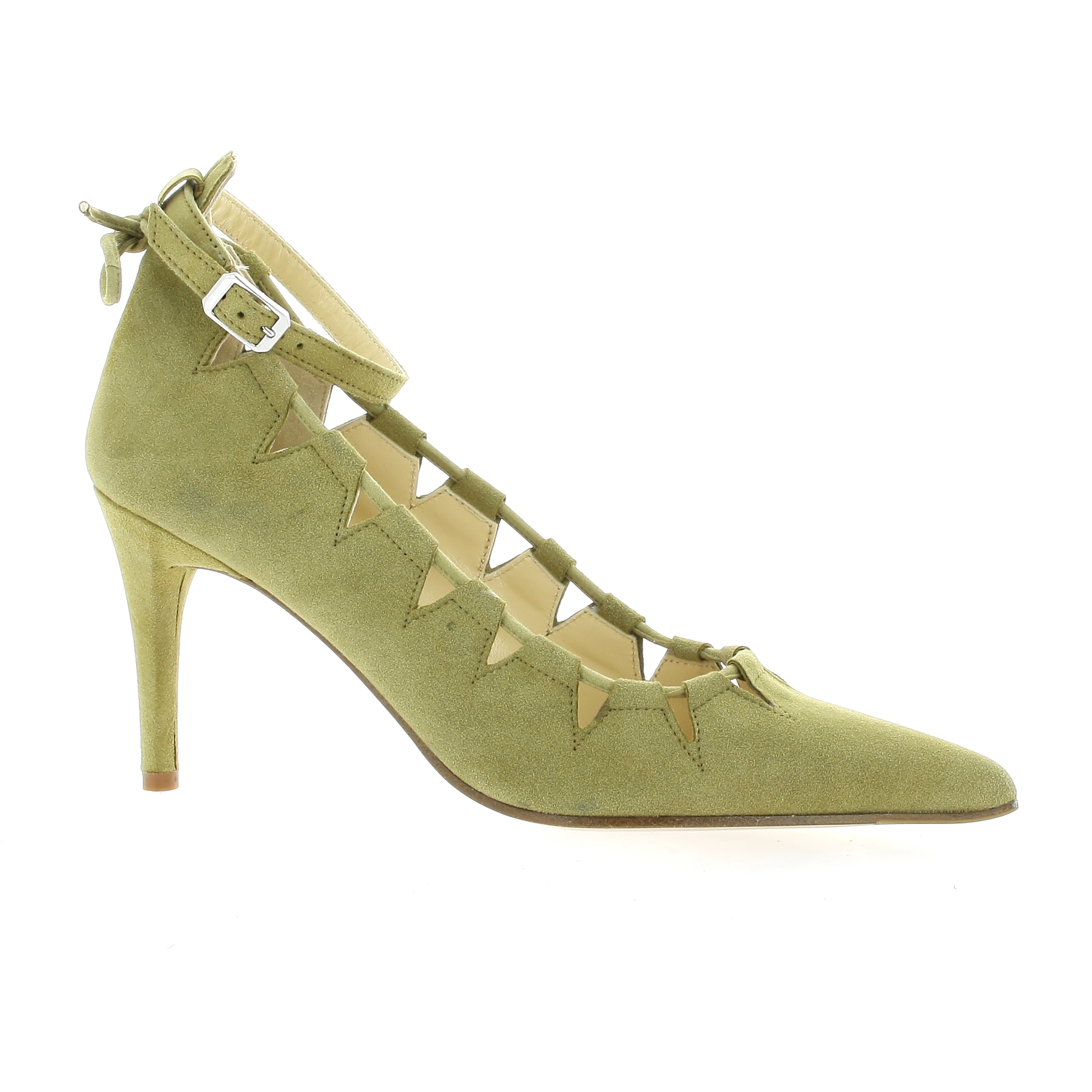 Escarpin Vert Kaki Escarpin Kaki Outlet